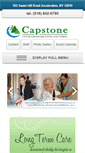 Mobile Screenshot of capstonecenterrehab.com